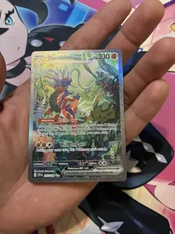 Pokemon TCG Koraidon EX Scarlet Violet Special Illustration Rare Card 247/198 - Image 2