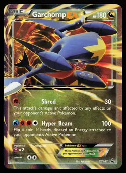Garchomp EX XY167 Holo Black Star Promo Pokemon Card - Image 1