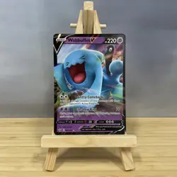 Wobbuffet V 086/202 Sword &Shield Ultra Rare Pokemon Card 2020 MINT - Image 1