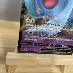 Wobbuffet V 086/202 Sword &Shield Ultra Rare Pokemon Card 2020 MINT - Image 4