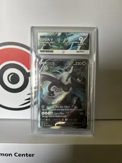 Pokemon Lugia v Alternate Full Art Silver Tempest Holo Card 186/195 Ace 9 - Image 1