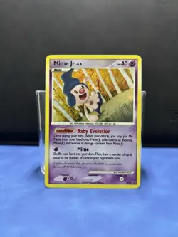 Mime Jr. DP22 - Holofoil SWIRL - Pokemon Promo - MP - Image 1