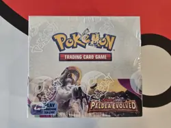 Pokemon Scarlet and Violet Paldea Evolved Booster Box Sealed - Image 1