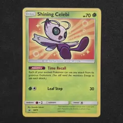 Shining Celebi - SM79 Holo Promo Sun & Moon Promo Pokemon - Image 1