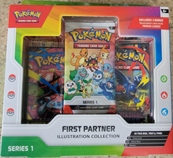 Pokemon TCG First Partner Illustration Collection Series 1 Booster Box English - Image 1