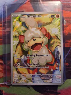 Hisuian Growlithe 181/167 - SV06: Twilight Masquerade Pokemon TCG NM WOW LOOK - Image 1