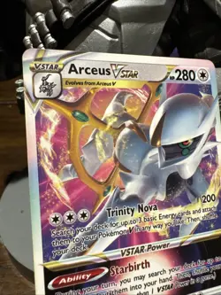 Pokemon Arceus VSTAR - 123/172 - Ultra Rare NM-Mint Brilliant Stars - Image 2