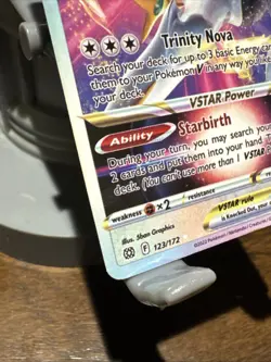 Pokemon Arceus VSTAR - 123/172 - Ultra Rare NM-Mint Brilliant Stars - Image 4