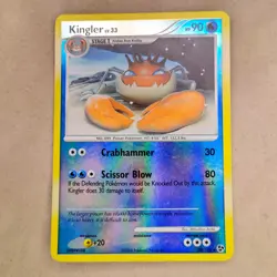 Kingler 20/106 Great Encounters Reverse Holo LP Lightly Played Pokemon Card - Image 1