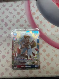 Valkyrimon LM-039 P Digimon CCG | BT-21 Limited Card NM - Image 1