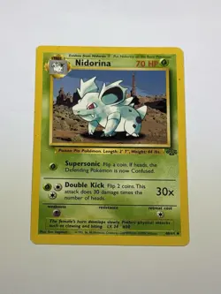 Nidorina 40/64 Jungle Uncommon Pokemon Card TCG Vintage WotC 1999 LP/MP - Image 1