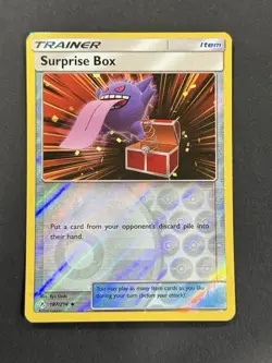 Pokemon Trainer Card Surprise Box Reverse Holo Unbroken Bonds - Image 1