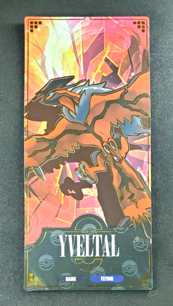 Pokemon Chinese Eif Origin 3.0 Case Hit YVELTAL Gold Tall Card VERY RARE - Image 1