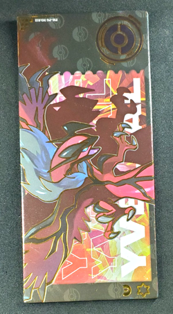 Pokemon Chinese Eif Origin 3.0 Case Hit YVELTAL Gold Tall Card VERY RARE - Image 2