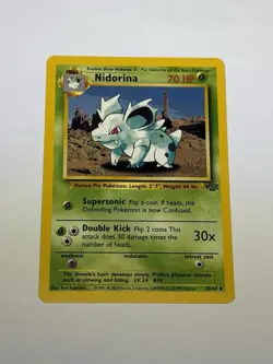 Nidorina 40/64 Jungle Uncommon Pokemon Card TCG Vintage WotC 1999 NM - Image 1