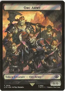 Orc Army Food T 0018 MTG Lord of the Rings Middle Earth NM/MT - Image 1