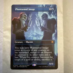 Phantasmal Image - Borderless - Duskmourn Special Guest (MTG) - Image 1