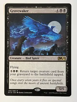 Gravewaker Core Set 2019 Non-Foil Regular MTG - Image 1