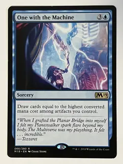 One with the Machine Core Set 2019 Non-Foil Regular MTG - Image 1