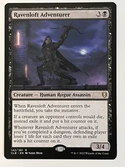 Ravenloft Adventurer Commander Legends: Baldur's Gate Non-Foil Regular MTG - Image 1