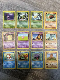 Vintage Pokemon cards Lot of 12 - Image 1