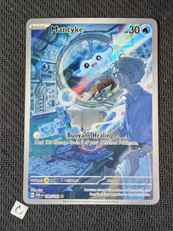 Mantyke 189/182 - Paradox Rift Illustration Rare Pokemon TCG NM - Image 1