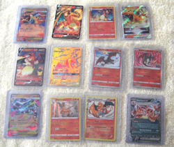(12) Charizard Pokemon Cards - Assorted Card Lot - Image 2