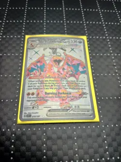 Pokemon TCG Charizard ex 215/197 Obsidian Flames Full Art Ultra Rare - NM/M - Image 4