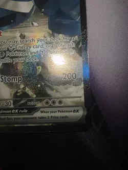 Pokemon Steven's Metagross EX Full Art Holo Rare ASC 289/217 340 HP - Image 4