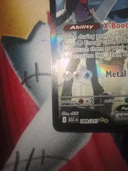 Pokemon Steven's Metagross EX Full Art Holo Rare ASC 289/217 340 HP - Image 5