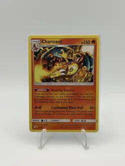 Pokemon TCG Charizard 14/181 Team Up Rare Non-Holo LP - Image 1