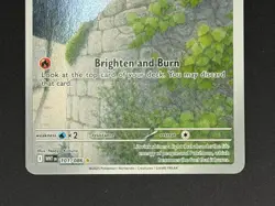 2025 Pokemon White Flare Litwick IR Holo 101/086 Illustration Rare - Image 4
