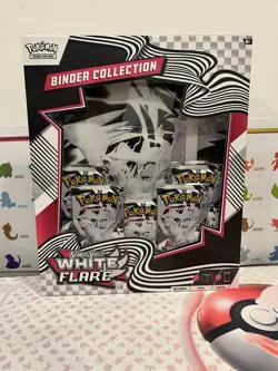 Pokemon TCG: Scarlet & Violet White Flare Binder Collection BRAND NEW SEALED - Image 1