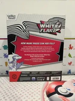 Pokemon TCG: Scarlet & Violet White Flare Binder Collection BRAND NEW SEALED - Image 2