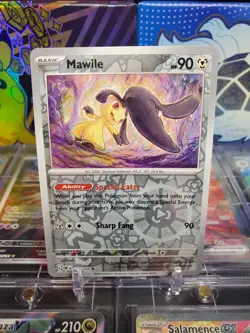 Mawile 143/197 Reverse Holo Uncommon Rare Pokemon TCG S&V Obsidian Flames - Image 1