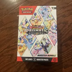 Pokemon TCG Prismatic Evolutions Booster Bundle - Image 1