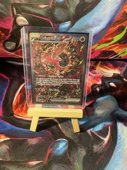 Pokemon TCG Oricorio ex 024 Promo Full Art Basic Holo HP190 SV Black Star Promo - Image 1