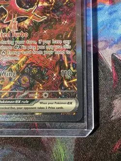 Pokemon TCG Oricorio ex 024 Promo Full Art Basic Holo HP190 SV Black Star Promo - Image 4