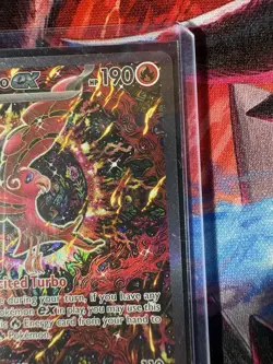Pokemon TCG Oricorio ex 024 Promo Full Art Basic Holo HP190 SV Black Star Promo - Image 5