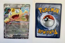 MEOWTH EX 062/088 PERFECT ORDER DOUBLE RARE POKEMON HOLO NM/M 5BAN GRAPHICS - Image 3