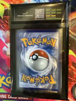 Pokemon TCG Team Rockets Mewtwo EX 081/182 Degree slab Graded 9 MINT - Image 2