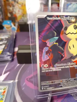 Team Rocket's Mimikyu 238/217 Ascended Heroes Illustration Rare Pokemon TCG NM - Image 2