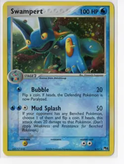 Pokemon Swampert Rare POP Series 1 005/017 NM WOTC Vintage - Image 1