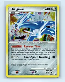 Pokemon tcg Platinum Dialga (5) Near Mint or Better - Image 1