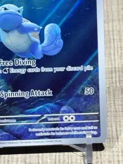 Pokemon TCG Wartortle 171/165 Scarlet & Violet 151 Holo Illustration Rare NM - Image 4