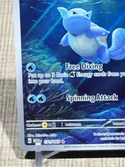 Pokemon TCG Wartortle 171/165 Scarlet & Violet 151 Holo Illustration Rare NM - Image 5