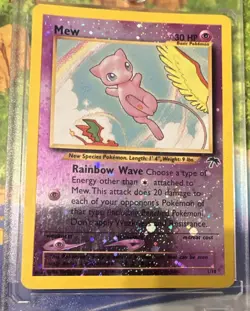 pokemon mew southern islands promo reverse holo 46/040 30hp english tcg - Image 1