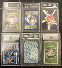 Unique Pokemon 6 Slab Bundle Vintage And Modern - Image 2
