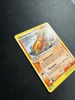 2003 Pokemon CHARMELEON Ex Dragon SECRET RARE Holo e-Reader Edition Card 99/97 - Image 3