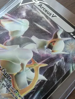 Arceus V 122/172 METAL Card Pokemon Ultra Premium Collection Brilliant Stars - Image 2